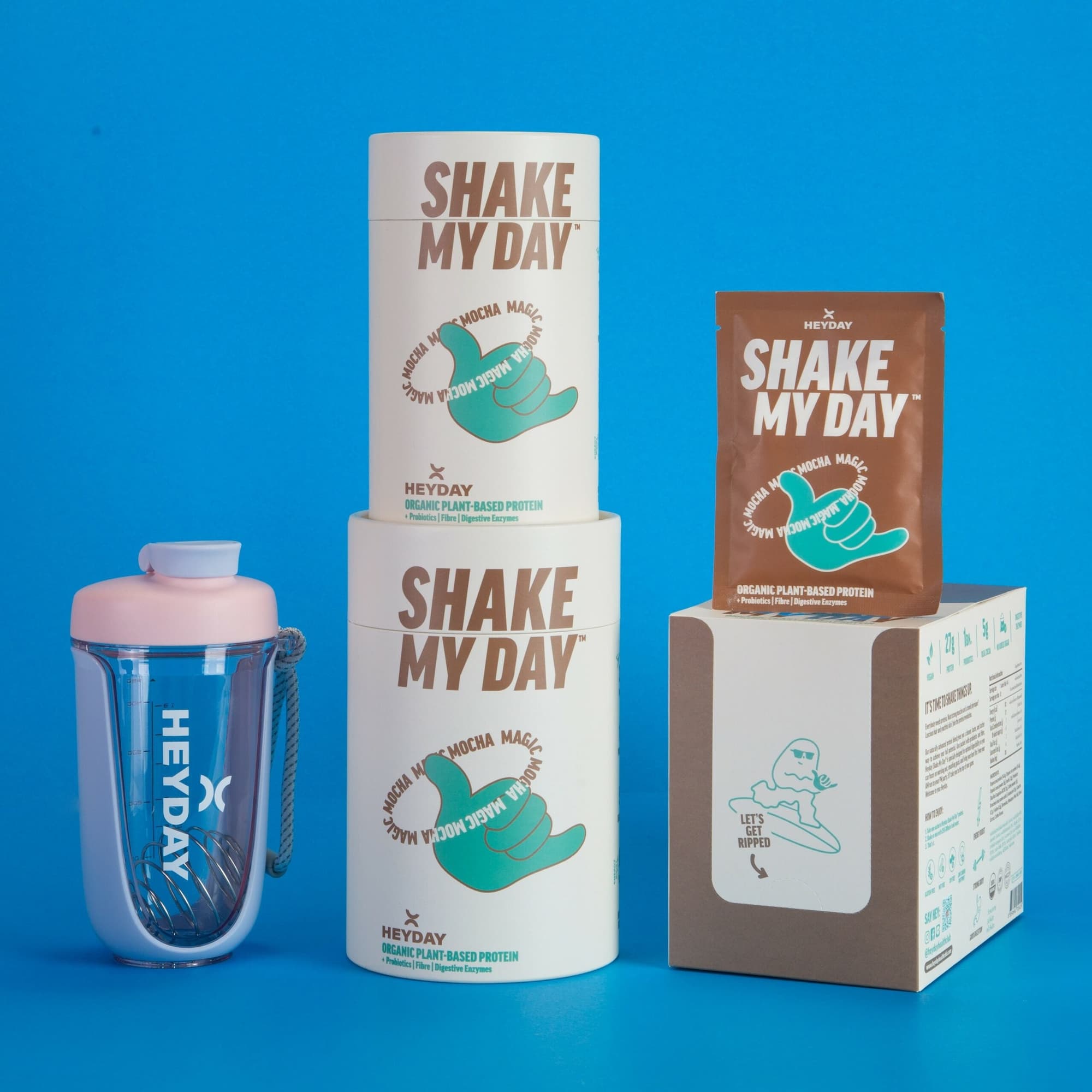 Heyday – Organic Plant-Based Protein – tubs