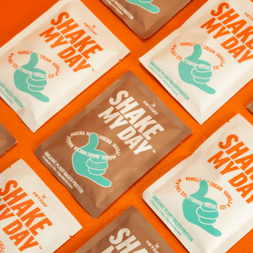 Heyday – Organic Plant-Based Protein – sachets