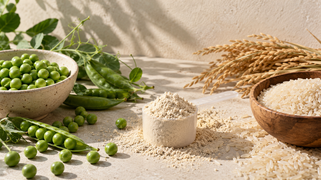Pea vs. Rice Protein: Why Neither Works Alone (And the Science Behind Blending Them)